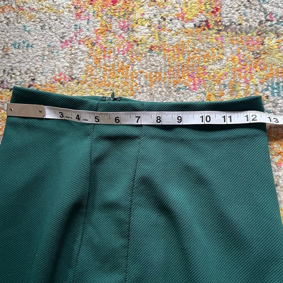 ๐DVF Panel Pencil Skirt Dark Green - Picture 5 of 6